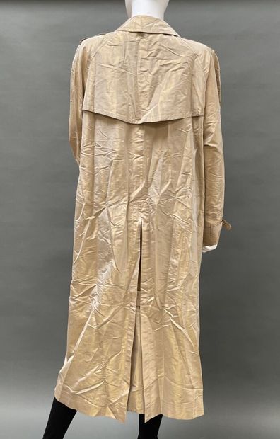 Sonia RYKIEL 
Iridescent beige acetate trench...