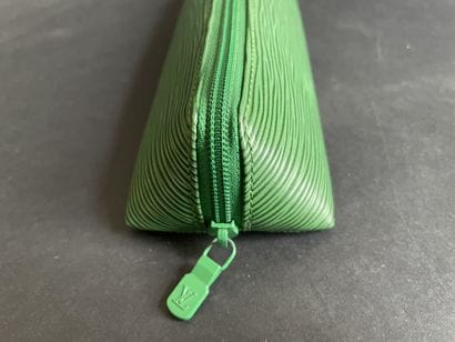 Louis VUITTON, 1991
Green Épi leather pencil...