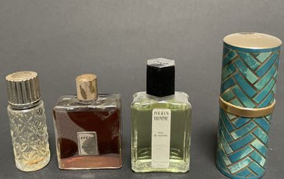 Assortment of samples from various brands:...