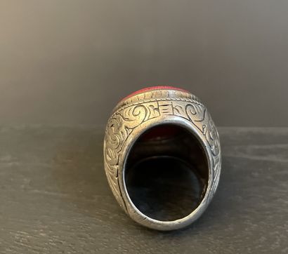AMOK
Ring in 925°/°°° silver and imitation...