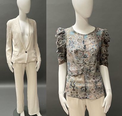 Isabelle MARANT
Ecru acetate and viscose...
