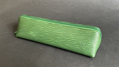 Louis VUITTON, 1991
Green Épi leather pencil...