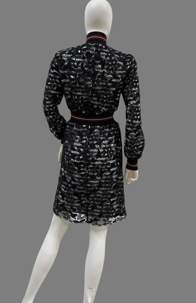 Sonia by Sonia RYKIEL 
Bomber-style guipure...