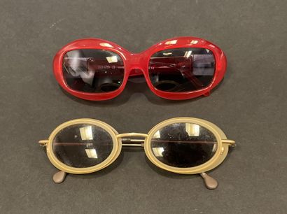 KENZO 
Two pairs of sunglasses: one is the...