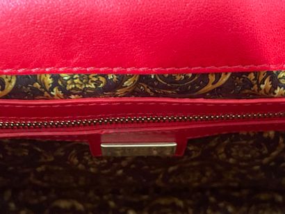 GIANNI VERSACE Vanitas 
40 cm bag in red...