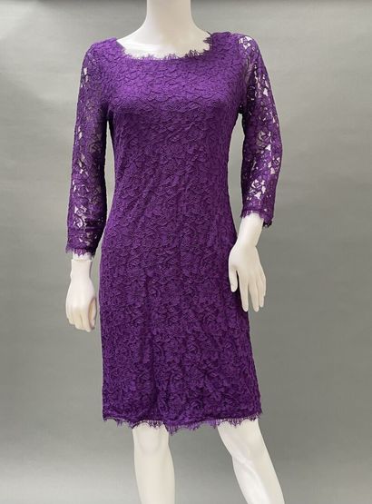DIANE VON FURSTENBERG
Long-sleeved purple...