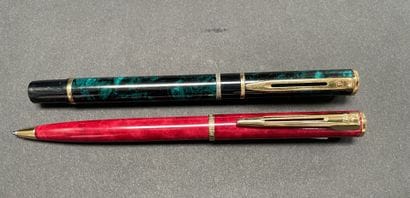 WATERMAN
-Gold-plated fountain pen with an...