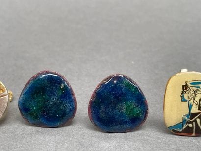 CELINE, Anonymous 
Set of cufflinks in various...