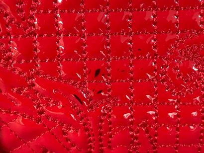 GIANNI VERSACE Vanitas 
40 cm bag in red...