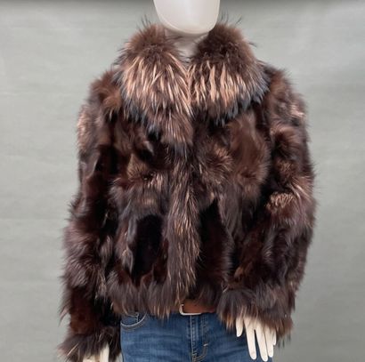 Anonymous
Brown Tanuki jacket, shawl collar
Size...
