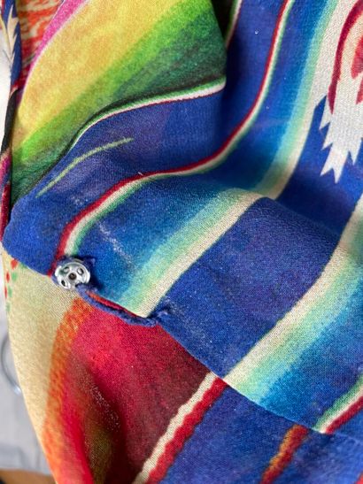 RALPH LAUREN POLO
Multicolored silk dress...