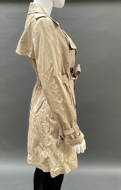 RED VALENTINO 
Beige cotton trench coat,...