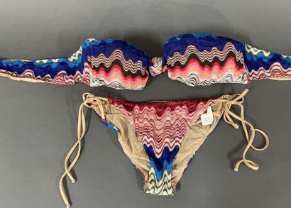 MISSONI 
Two-piece swimsuit with a multicolored...