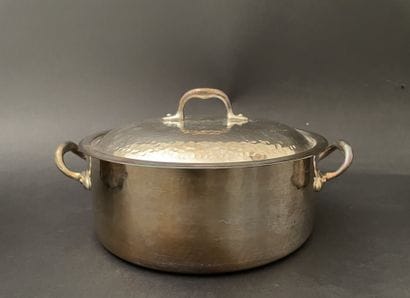 Christian DIOR
Set of three lidded pots in...