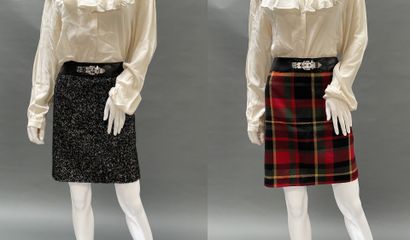 Georges RECH Synonym
Set of four wool skirts:...