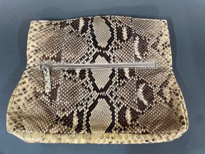 Maya N, REY AUGUSTI 
Set of two reptile-print...