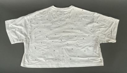MIU MIU 
Short-sleeved T-shirt embellished...