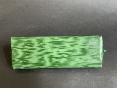 Louis VUITTON, 1991
Green Épi leather pencil...