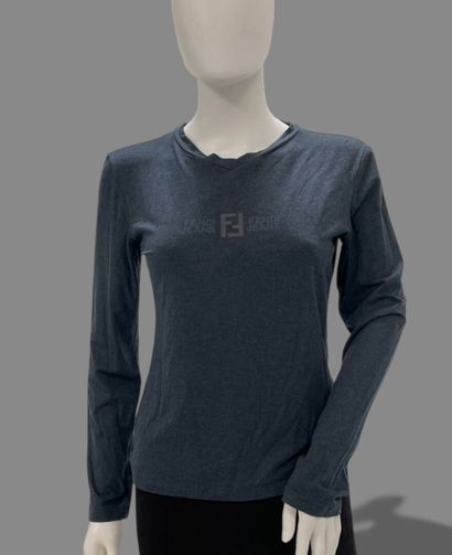 FENDI 
Set includes:
- a purple nylon long-sleeved...