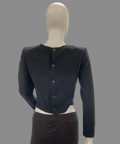 Sonia RYKIEL 
Black long-sleeved top with...