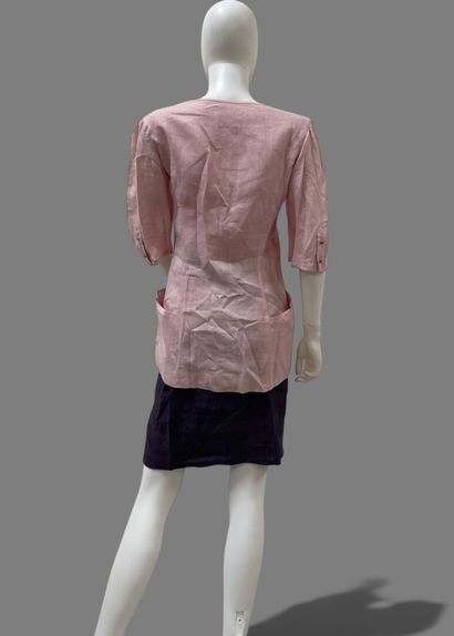 UNGARO Parallèle 
Linen set consisting of...