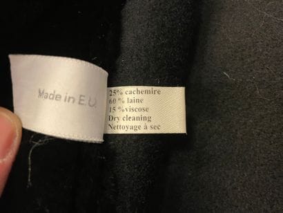Pierre FREY 
Cashmere and wool throw with...