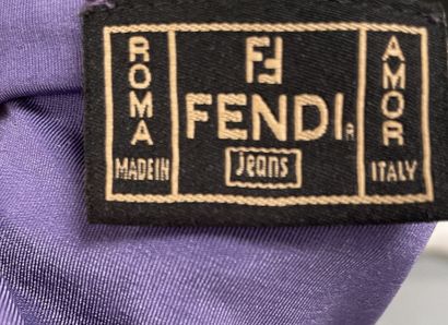 FENDI 
Set includes:
- a purple nylon long-sleeved...