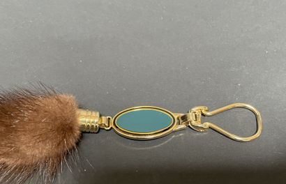 ANONYMOUS
Charm adorned with a mink tail...