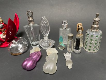 Set of empty bottles
The set includes a bottle...