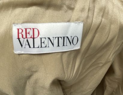 RED VALENTINO 
Beige cotton trench coat,...