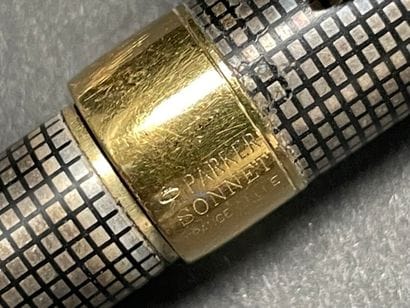 PARKER
-Parker Sonnet fountain pen, red lacquer...