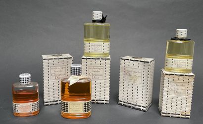 Christian DIOR 
Six bottles of Diorissimo...