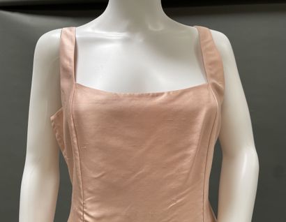 RENATO NUCCI
Pink silk dress with spaghetti...