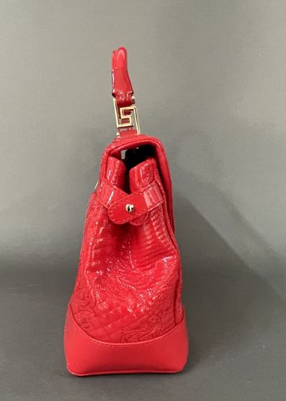 GIANNI VERSACE Vanitas 
40 cm bag in red...