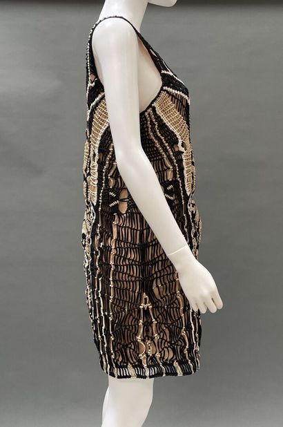 DIANE VON FURSTENBERG
Black and gold cotton...