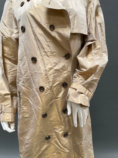 Sonia RYKIEL 
Iridescent beige acetate trench...