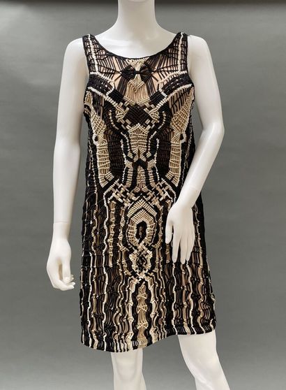 DIANE VON FURSTENBERG
Black and gold cotton...