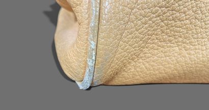 MAX DOUGLAS 
Pyla beige leather tote bag,...