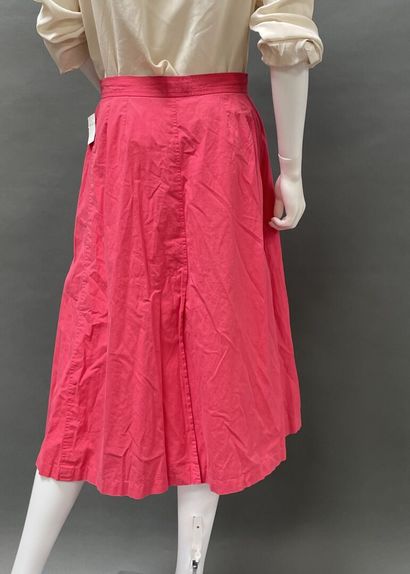 Yves SAINT LAURENT Rive Gauche 
Pink cotton...