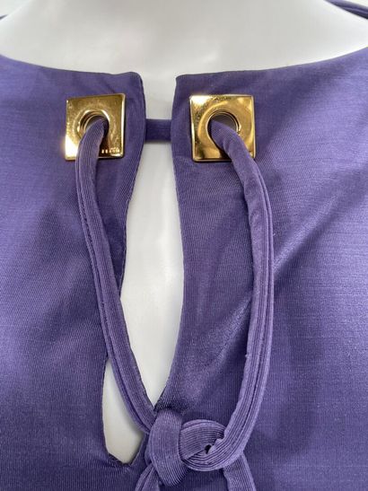 FENDI 
Set includes:
- a purple nylon long-sleeved...