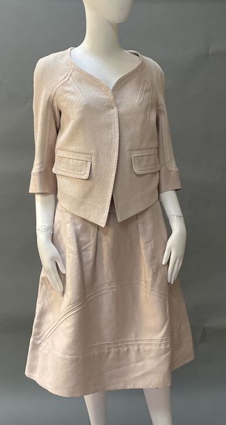 Christian LACROIX 
Outfit including a beige...