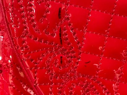 GIANNI VERSACE Vanitas 
40 cm bag in red...