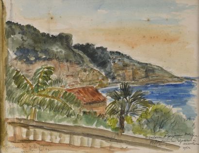 Jean FRÉLAUT (1879-1954)
Terrasse de Bellevue...