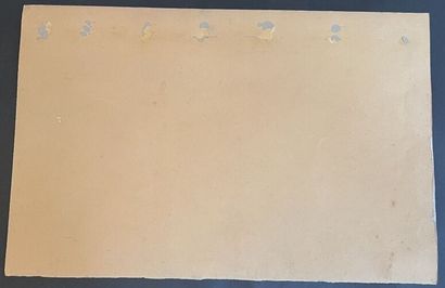 FORTUNI 
Vagues sur les rochers
Pastel sur...
