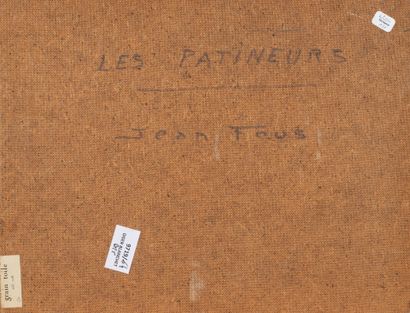Jean FOUS (1901 - 1971)
Les patineurs
Huile...