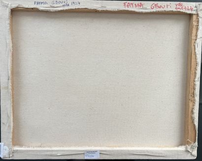 Fatna GBOURI (1924-2012)
Scène de mariage
Huile...