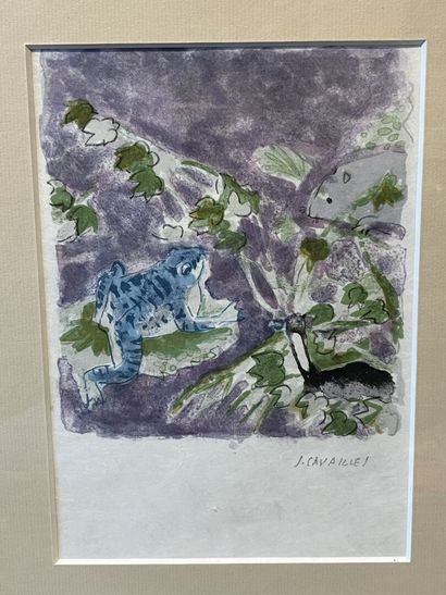 Jules CAVAILLES (1901-1977)
Nature morte...