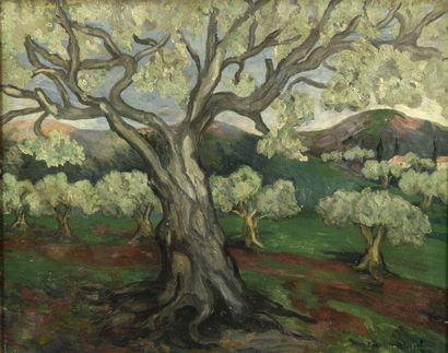 Madeleine DAYOT (1885-1956)
Le verger
Huile...