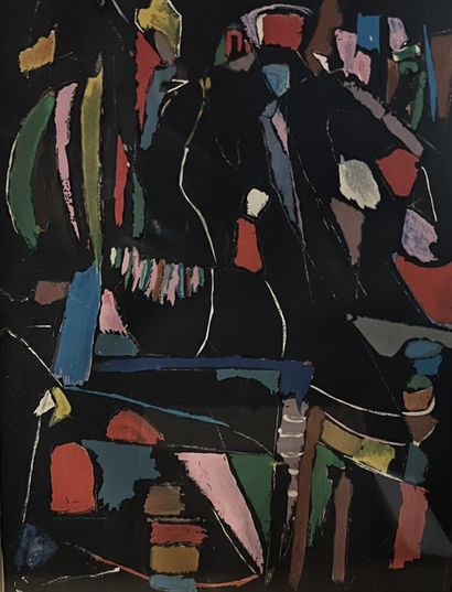 André LANSKOY (1902-1976)

Composition abstraite...