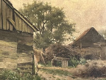 Édouard QUITTON (1842 - 1934) (École belge)
Basse...